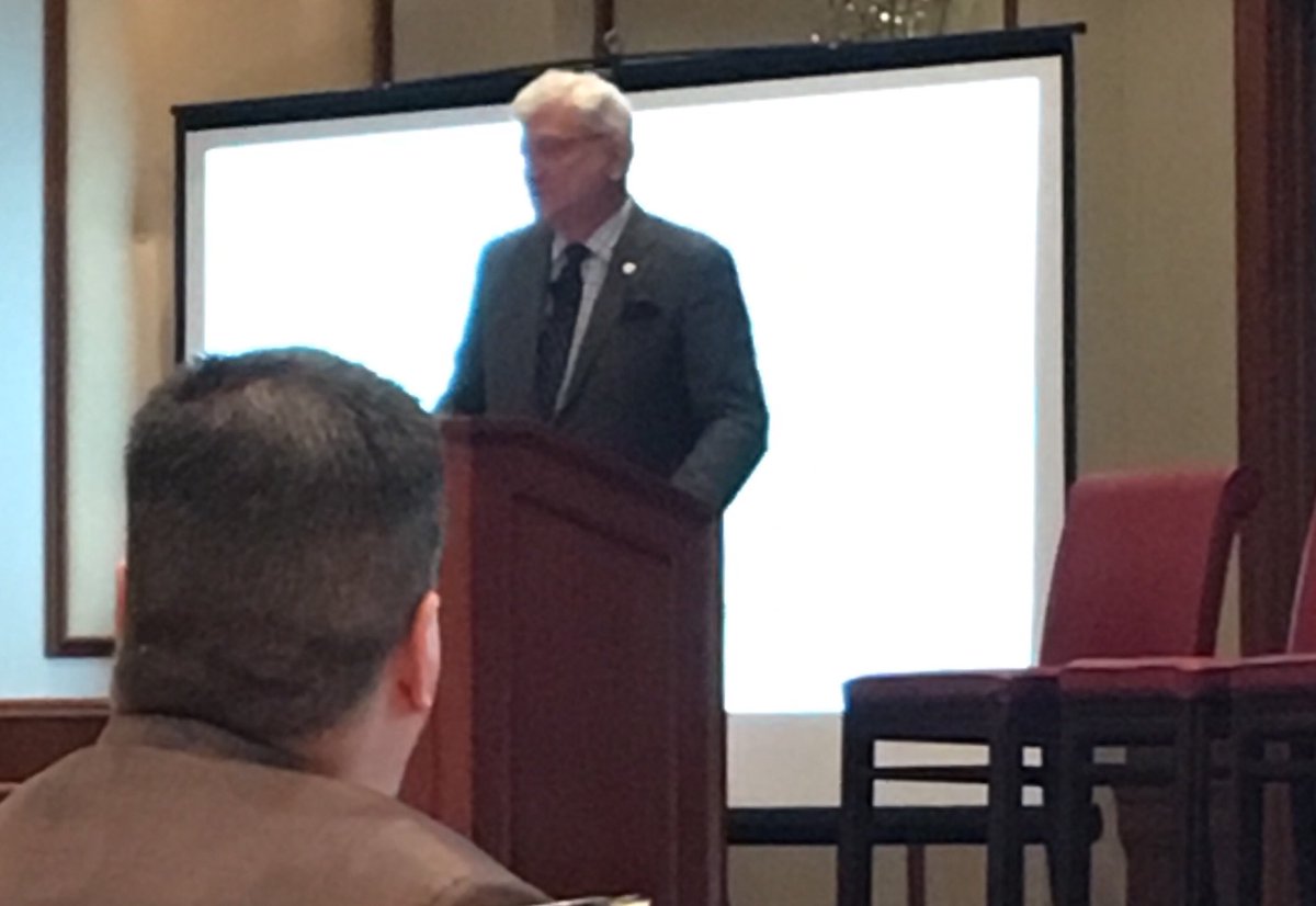 soards's tweet photo. Listening to State Rep @EdSoliday review his plans for #AutonomousVehicles in #Indiana at @IndianaChamber #ICCTECH https://t.co/32nc9UV9QB