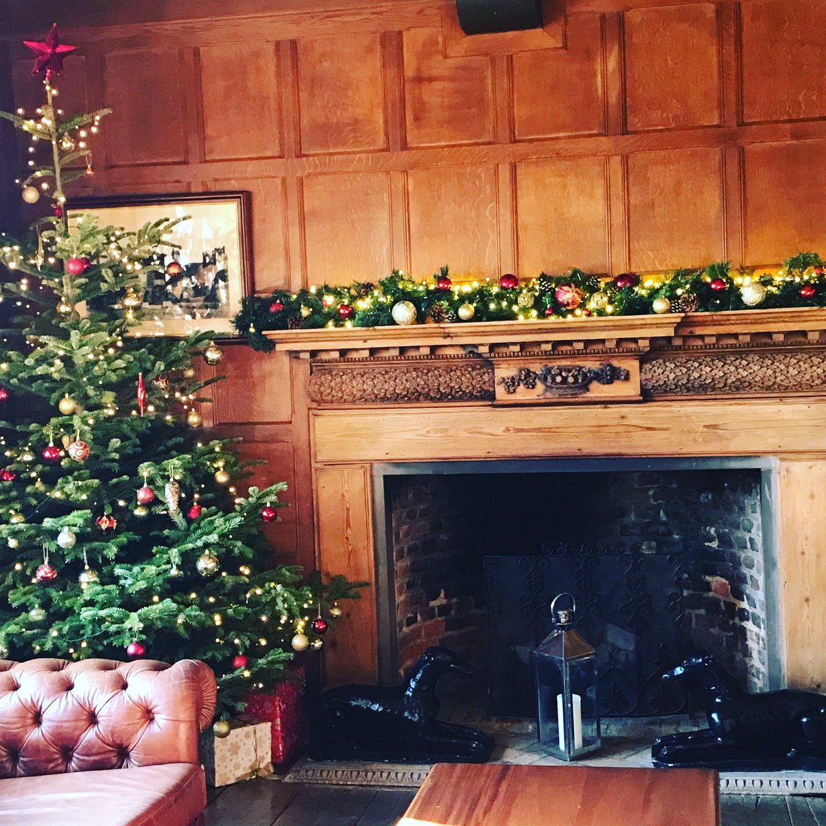 Christmas has arrived at the stunning Leez Priory #wedding #WeddingVenues #ChristmasIsComing <a href="/CHWeddings/">Country House Weddings</a>