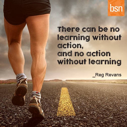 BSNtweet's tweet photo. Closing the week with an inspiring quote from Action Learning founder Reg Revans. Enjoy the weekend!
#bsnmba #mba #actionlearning #quote #regrevans https://t.co/ao7SbuV29L
