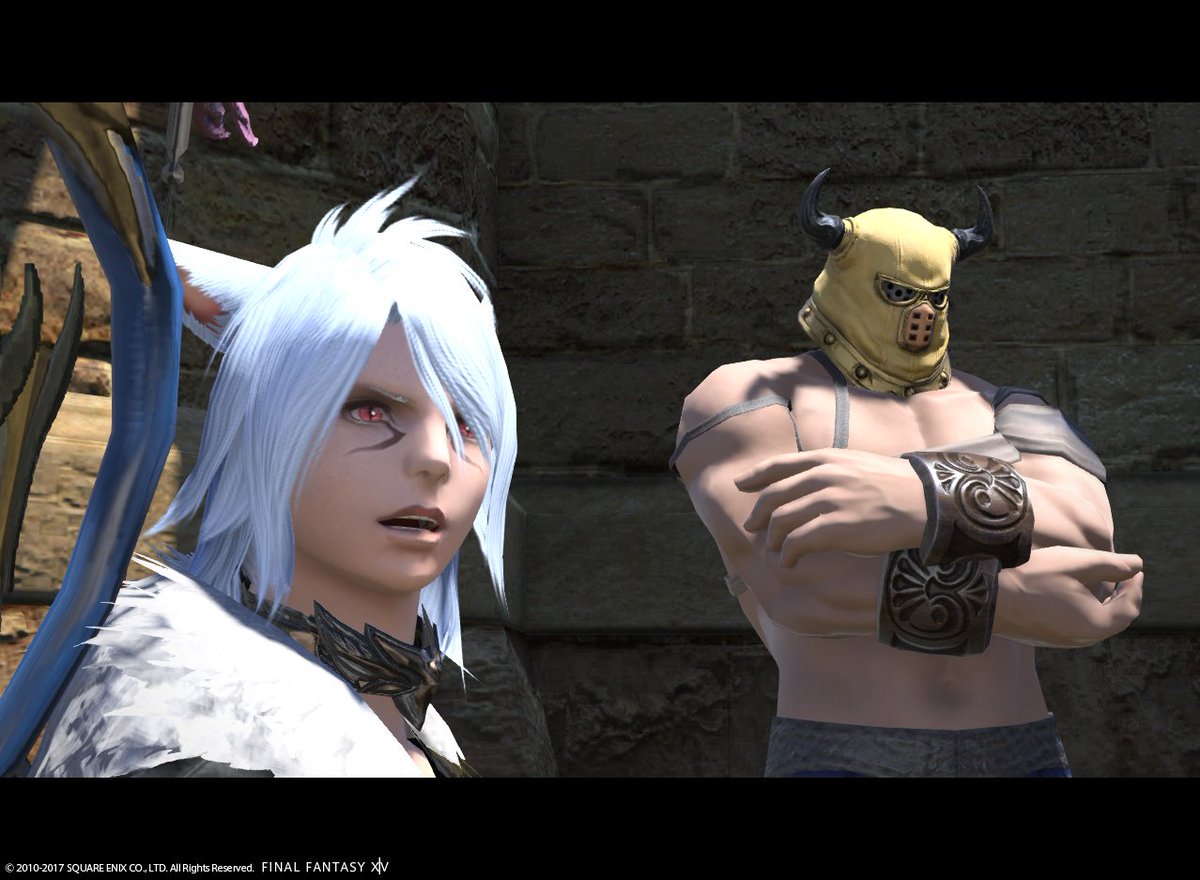 あず Ff15pc Ff11asura Ff14 בטוויטר Ff14ドラクエコラボでぱふぱふのお姉さんたちを見た時の表情をお楽しみください 2 メイン猫 3 ララニス 4 アウラニス 個人的にアウラの なん だと 感が好きｗ