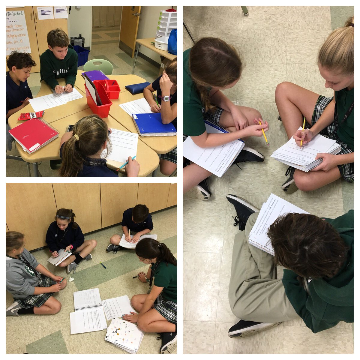 ohs_6thgrade's tweet photo. Debate class in the math classroom using basketball stats @OakHillSchoolTN #truefalsegame #whowillbechosentopresent https://t.co/3b1pa5Gc6T