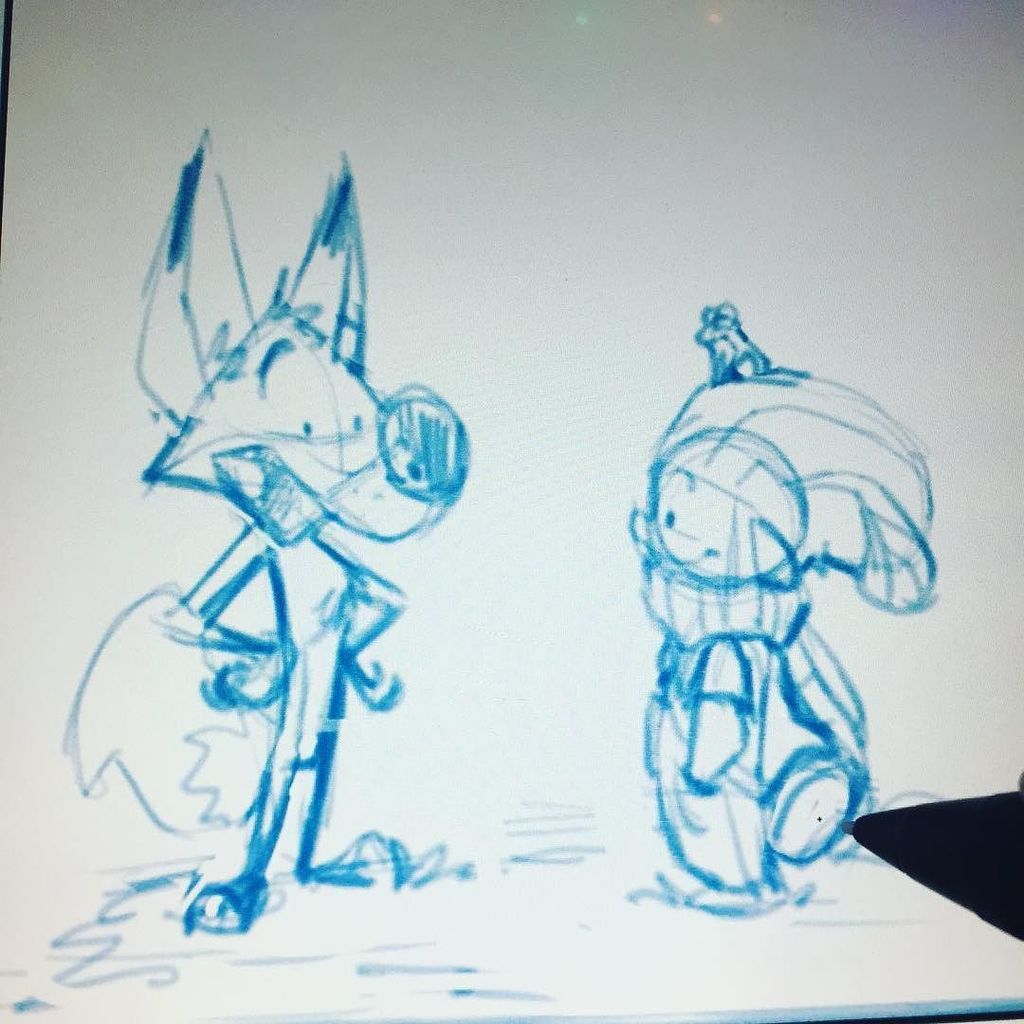 D__Gee's tweet photo. Layouts #ForestFolk #100 #webcomic #comcistrip #saturday #wip #sketch #drawing #ThomasTheSketchingElf #FilburtTheFox https://t.co/TfVVjHGNPo https://t.co/2yote1XO0H
