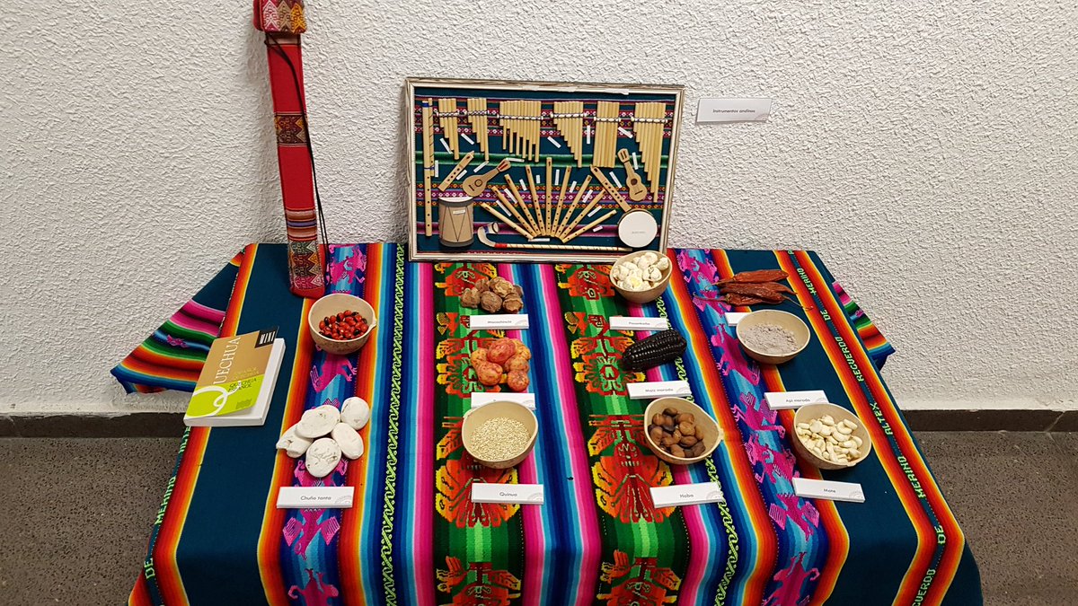 Burbuja2904's tweet photo. Hoy en @evArganzuela  ven a celebrar la lengua y la cultura Quechua-Kichwa. Exposición de actividades #Jamuy #Kichwa #Quechua
#UnaLenguaqueCamina https://t.co/WxMX5XqZ4U