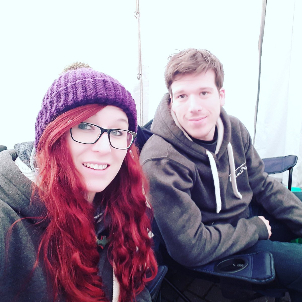 tinodesigns's tweet photo. Almost finished day 1. Managed to force my brother yo help out for the day! Time to go home!
#tino #christmasstall #beanies #brother #mittens #scarfs #crochet #winterfairs #itsfreezing https://t.co/403SFzpZiE
