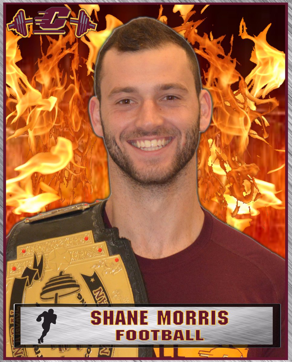 ChippewaStrong's tweet photo. Congratulations to our November Athletes of the Month - Shane Morris, Danielle Sawyer & Shawn Roundtree!!! Finishing the semester strong. #FireUpChips #ChippewaStrong #FireUpFriday https://t.co/9cLcEHzydy