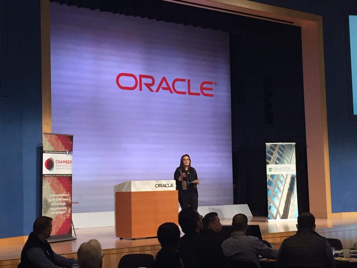 SAMCEDA's tweet photo. @RosanneFoust kicking off Economic Outlook 2017! #eo17 @rcsmcchamber https://t.co/O0TX0wJBun