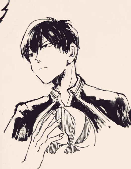 凄い久々にとびお描いたけど絵が変わりすぎててびびった 