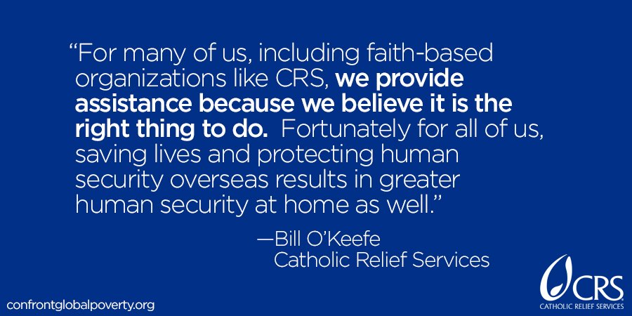 CatholicRelief's tweet photo. Foreign assistance should be directed where the need and impact are greatest. Read more from @OKeefeCRS in @thehill: https://t.co/oej6mIewit. #CCGPoverty #ForeignAid #SavetheAid https://t.co/EEDYPZQP4v