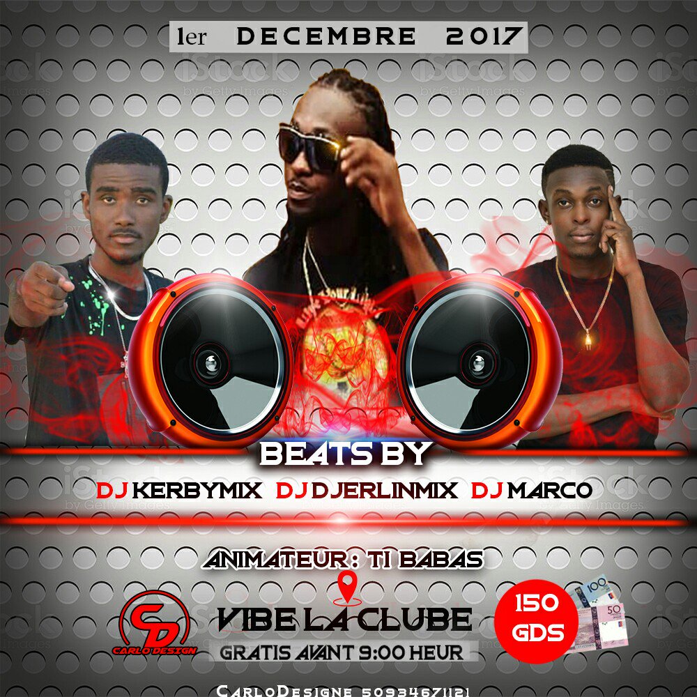 djerlinmixHT's tweet photo. 📍_ #VibeLaClub_📍 Tonight

#TiBabas✅💯
#DjKerbymix✅
#Djerlinmix✅
@tibabas

 _Gratis Pou Tout Moun Avan 9:00 PM_ ( 9:01 PM 150HTG ) https://t.co/LoAOh39dDL
