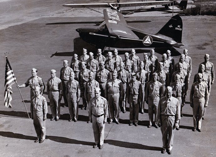 CivilAirPatrol's tweet photo. Civil Air Patrol was founded 12/1/41, 1 week before bombing of Pearl Harbor &amp; 76 years ago today. Our wartime service earned Congressional Gold Medal in 2014.  CAP &amp; its 59,000+ volunteers continue to aid U.S.  during brightest &amp; darkest hours. https://t.co/h4TmT49Bm1 https://t.co/EzMrP8FRtI