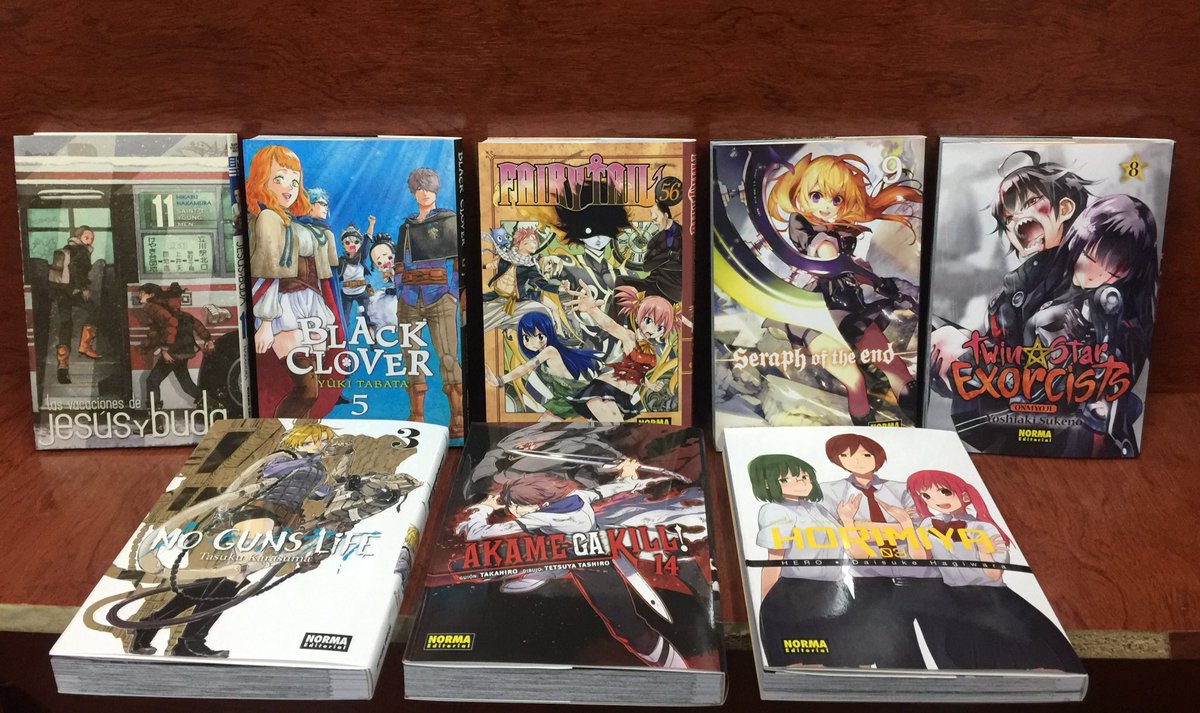 Ya tenemos preparadas las novedades de <a href="/NormaEdManga/">NormaEdManga</a> <a href="/NormaEditorial/">Norma Editorial</a> para salir a la venta el Martes 5 ⏩ goo.gl/fGY5nL