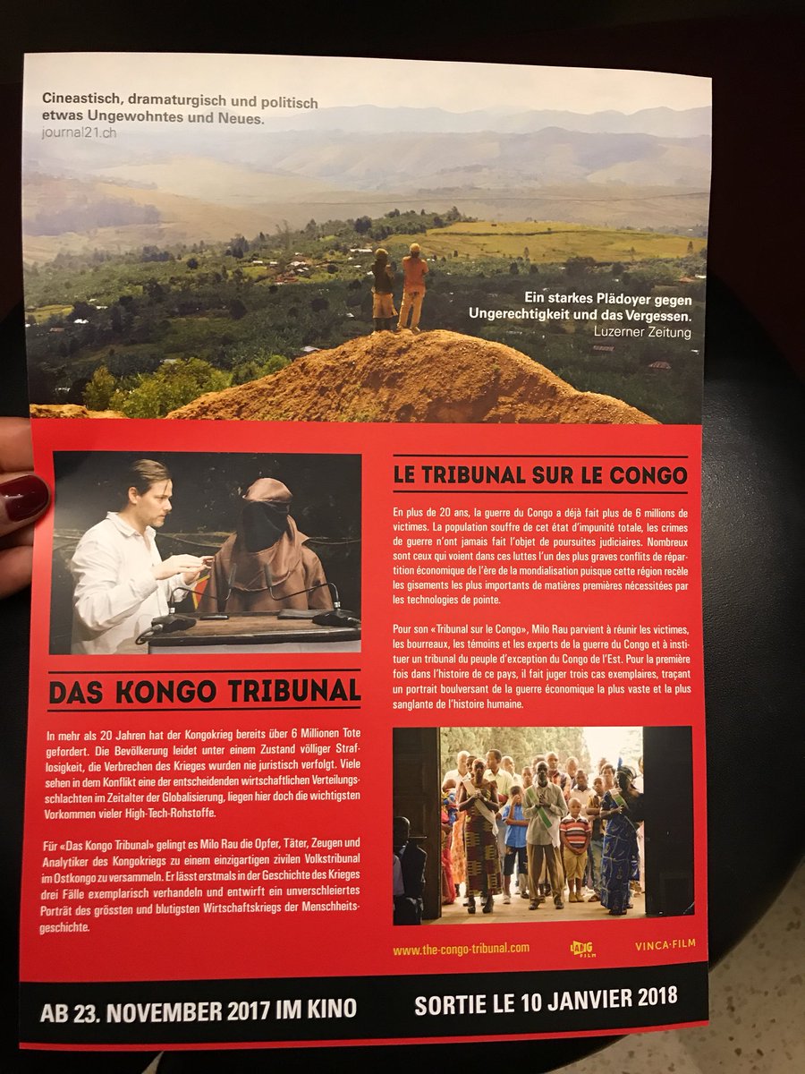 LodOmanga's tweet photo. #Suisse #Berne @VitalKamerhe1 poursuit la promotion du film #TheCongoTribunal. Retrouvailles avec les membres de l’équipe.@MichelMoto1 @DoudouKajangu @Chigabn @SEAbeli @YNdjoli @RFI @rogermusandji @afrikarabia @actualitecd https://t.co/rrT9vm8JRB