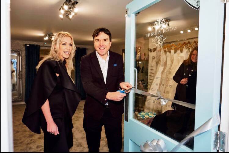 Some pics of the opening last weekend at our new #Uttoxeter #bridalshop photos by #StuartJamesPhotography #bride #wedding #weddingdress