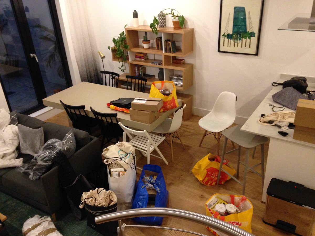 topology_london's tweet photo. We've arrived at our @CuckoozLDN flat for our first series of workshops that start tomorrow! Still so much to do but we're v excited and looking forward to meeting everyone 😊 right, now off to do some last min prep... #london #interiors #topworkshop https://t.co/DsfgUA1Kcs