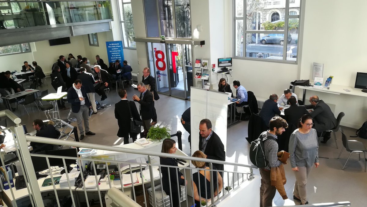 jcc_clement's tweet photo. Bilan Première Rencontres d'affaire @Flexgrid2 : 300+ RdV pour l'économie azuréene et régionale des #SmartGrids @Capenergies @CCIcotedazur #clubsmartgrid merci à tous les participants ! https://t.co/7IInH3I2ax
