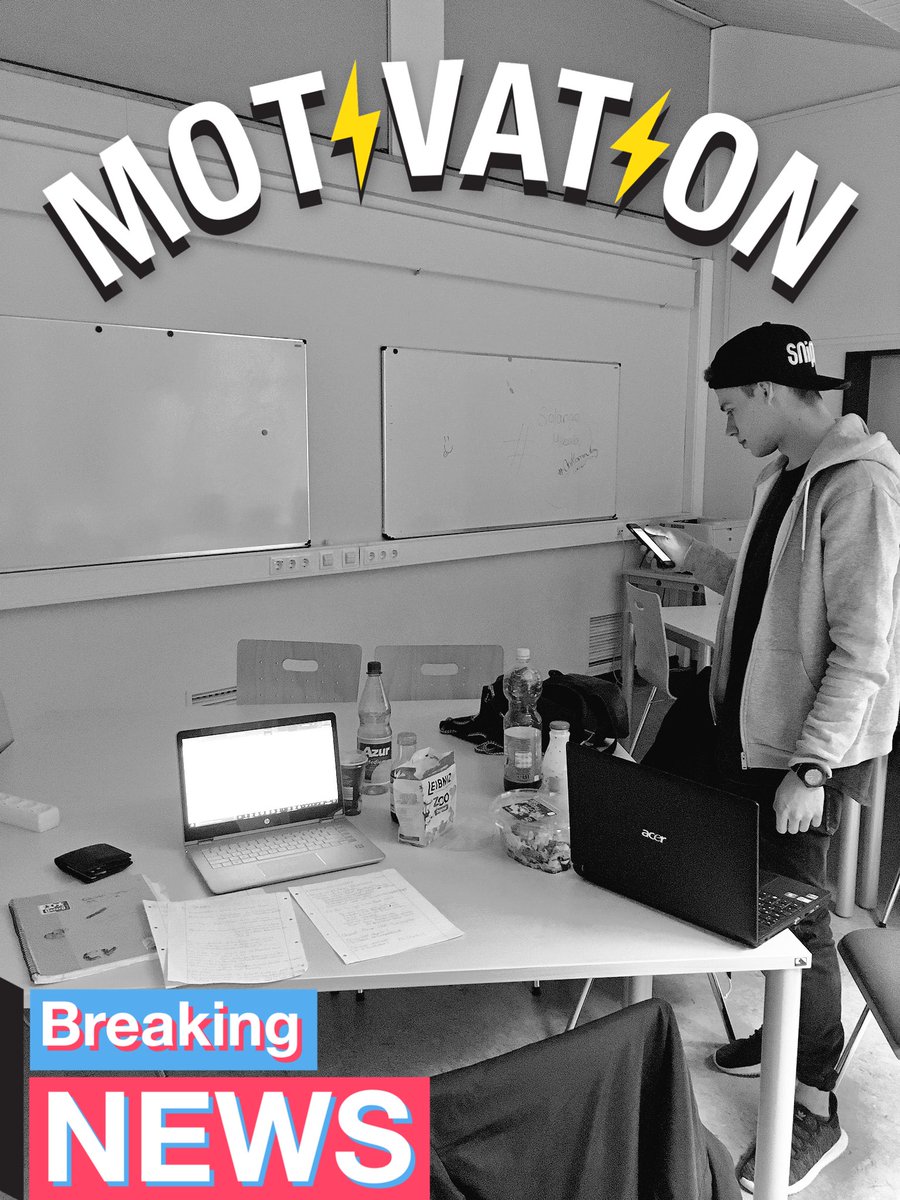 K09Michel's tweet photo. Ein Anruf von Max und man sitzt schneller als man denkt am freien Tag in der Uni. #dankefürnichts😂 #watmussdatmuss #onkomm https://t.co/KssY9VVnNg