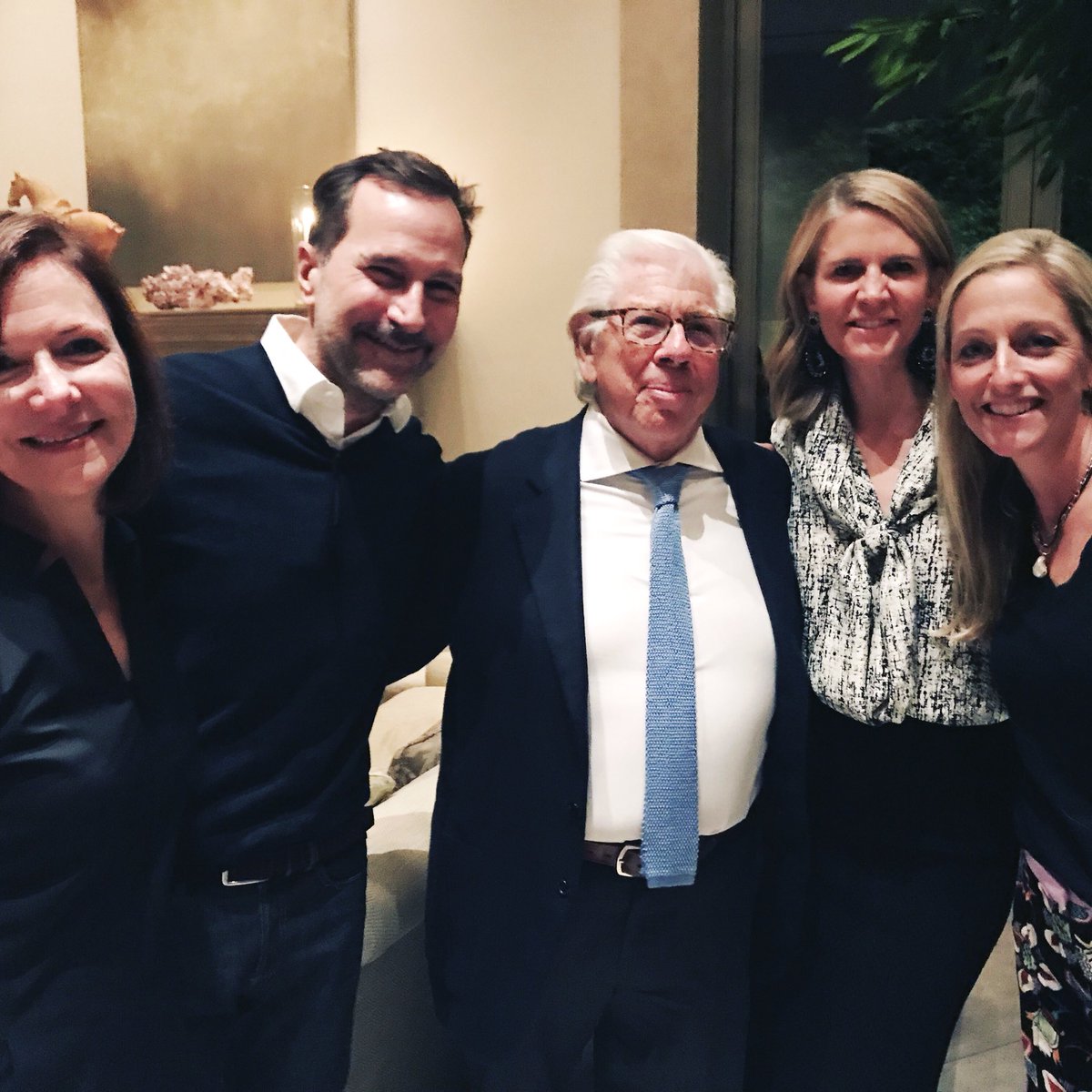 AlexaWesner's tweet photo. These guys! @JamesCostos @DeniseCBauer @carlbernstein https://t.co/wSHNzhFFfW