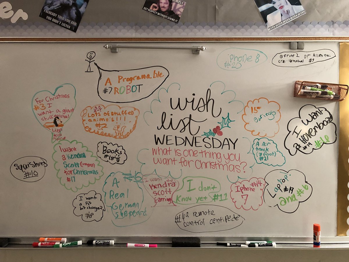 I couldn’t even wait for December before we started talking about the holidays in our QOTD!