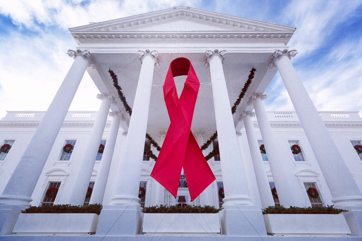 “Today, on #WorldAIDSDay, we honor those who have lost their lives to AIDS, we celebrate the remarkable progress we have made in combatting this disease, and we reaffirm our ongoing commitment to end AIDS as a public health threat.” Potus