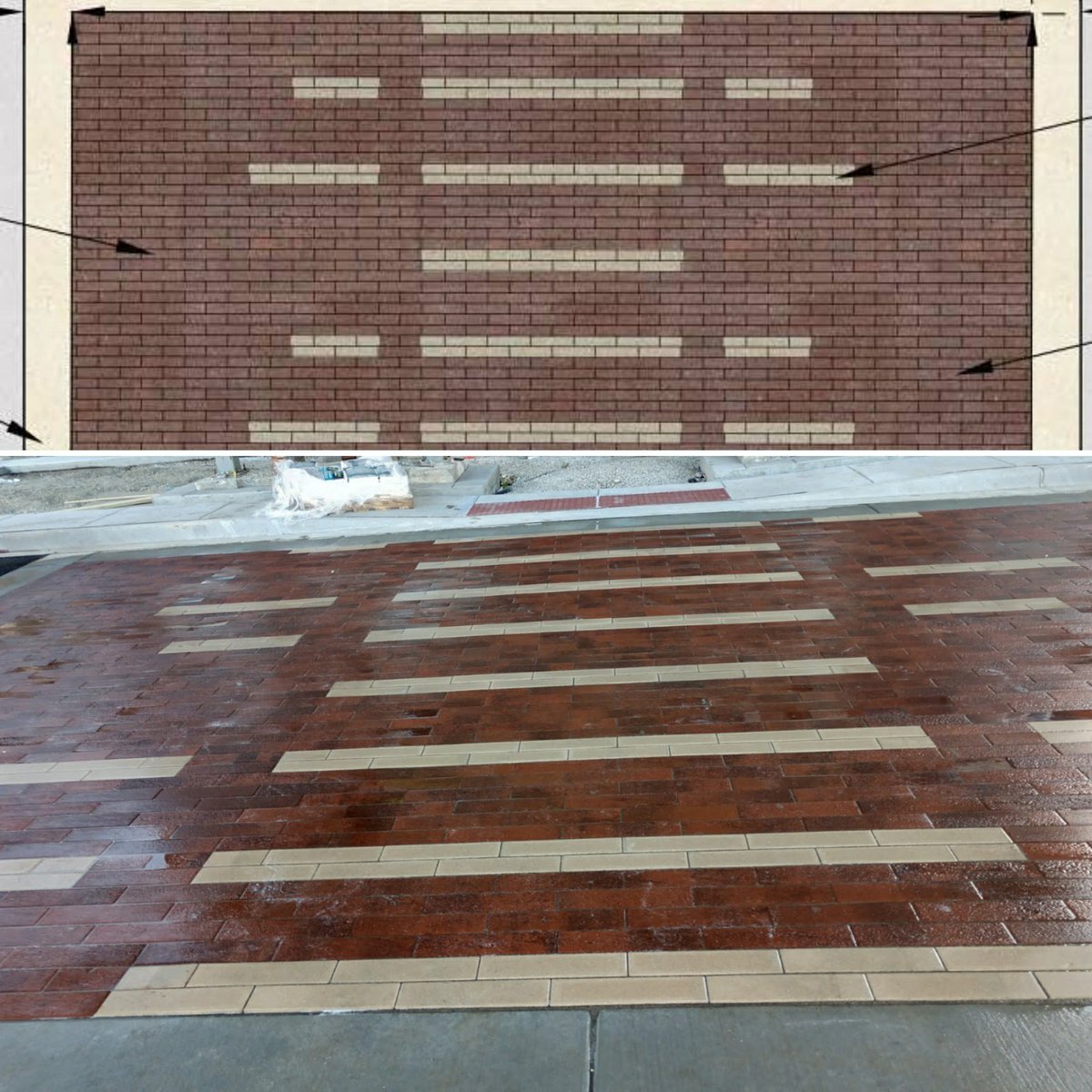 CRSchmidtInc's tweet photo. When plans come to life.

#WIP #EntryPavers #Unilock @UnilockLife https://t.co/f4ajGiqH1G