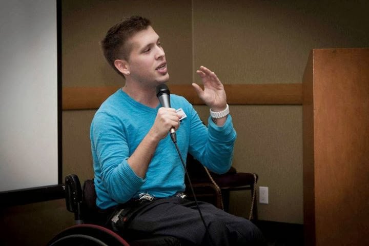 Marco_Pasqua's tweet photo. Today I'm speaking at an #employment workshop @CerebralPalsyBC. Sharing my experiences in working w/ a #disability https://t.co/ujeCAsM8lf