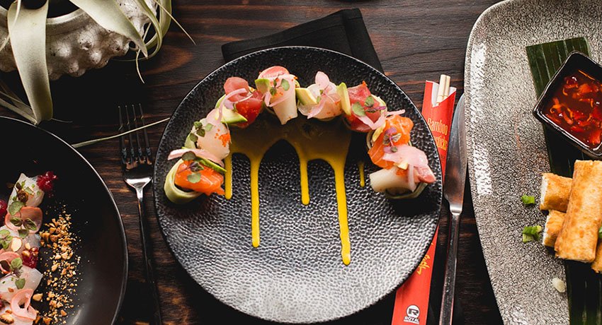 Look inside Fat Baby before the sushi and cocktail bar—the latest from <a href="/locosouthbos/">Loco Taqueria</a>—opens this weekend: bit.ly/2AyHglu