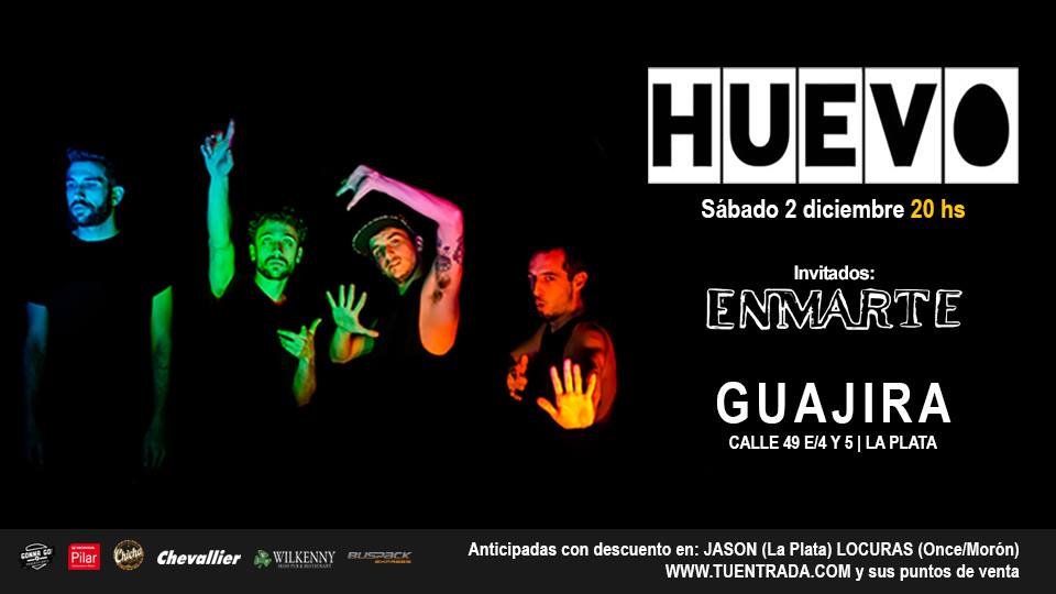 revistasoyrock's tweet photo. #SoyRockRecomienda
¡Este sábado 2/12 en La Plata!
1) @huevo + #EnMarte en Guajira, 49 entre 4 y 5.
2) @peces_raros + @FusDelei + #BautistaViajando en El Rincón de los Amigos, 59 entre 74 y 19. https://t.co/PxrNYon4xk