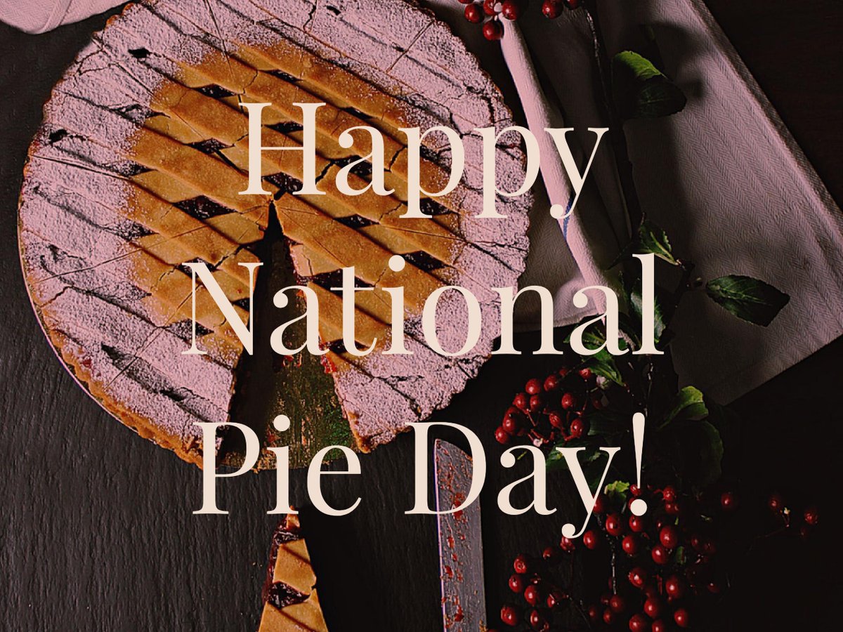 TheKeytoYour's tweet photo. Happy national pie day! Grab a slice with the family and have a happy day! 😊 #niacoverage #pieday https://t.co/p2Vfdeouch https://t.co/PHoWxFUtdJ