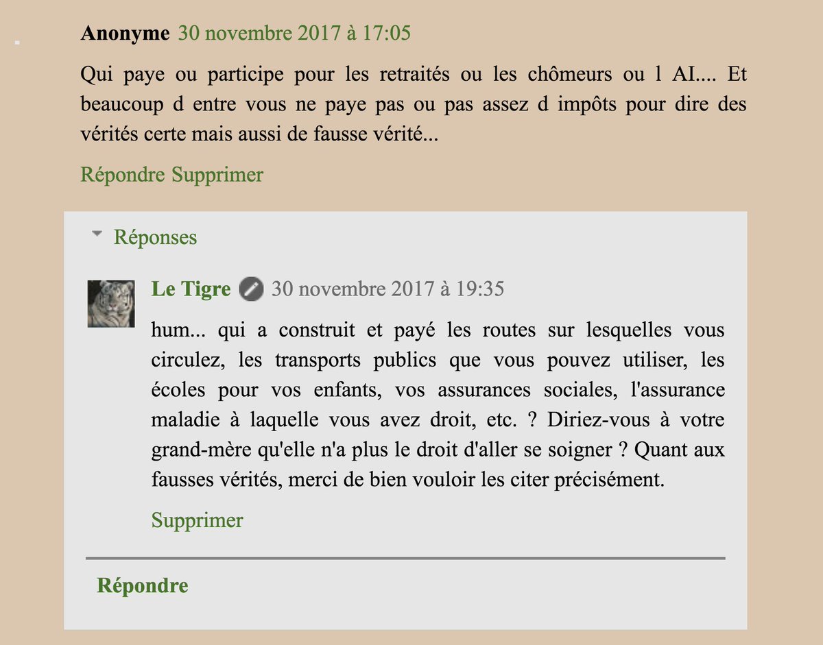 le_letigre's tweet photo. Quand un loup entre dans la bergerie du blog d'un Tigre on perçoit mieux l'état d'esprit #Suisse sur le handicap #VMCV 2 et 4 : https://t.co/b5a1Rq7HfB