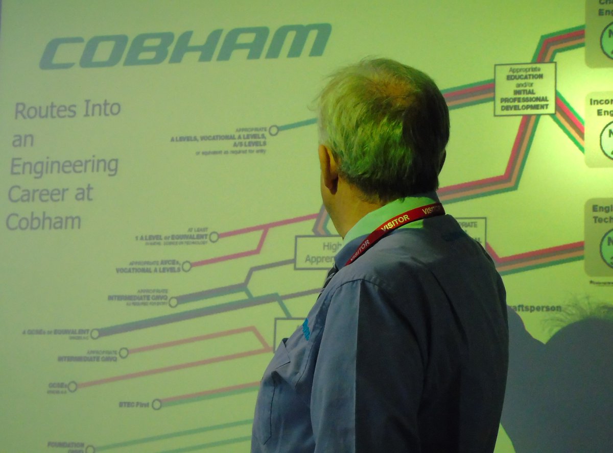 CEIAG_PHS's tweet image. Massive thanks to Gerry &amp;amp; Becky @Cobham_plc,  for helping us out at the drop of a hat. Excellent presentation, extremely informative and a great insight into the organization and routes in. Loved the tips including quote from Kung Foo Panda!!!
#engineeringinsight #apprenticeships
