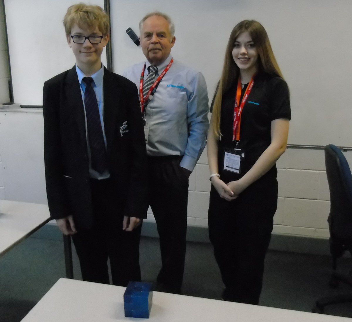 CEIAG_PHS's tweet image. Massive thanks to Gerry &amp;amp; Becky @Cobham_plc,  for helping us out at the drop of a hat. Excellent presentation, extremely informative and a great insight into the organization and routes in. Loved the tips including quote from Kung Foo Panda!!!
#engineeringinsight #apprenticeships