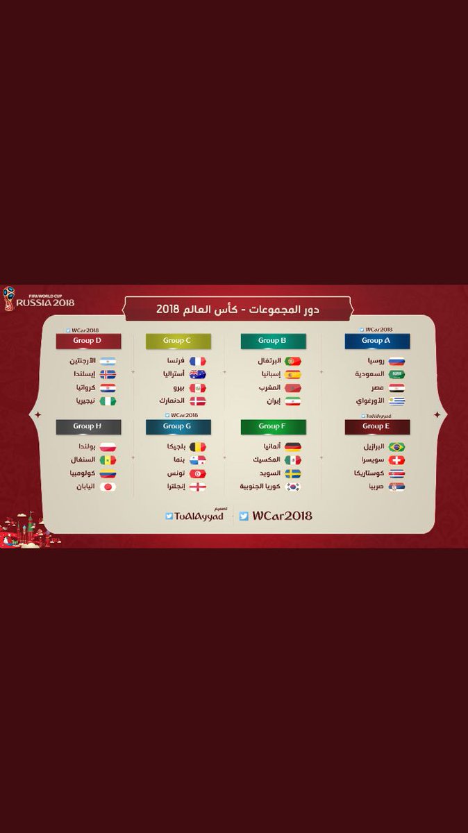 kwyry9's tweet photo. قراعة كأس العالم 2018 رواسيا https://t.co/eCf3aAnQAb