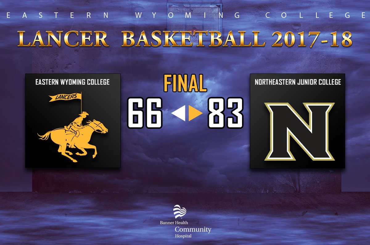 Eastern Wyo College On Twitter Ewc Vs Njc Game Results Ewc