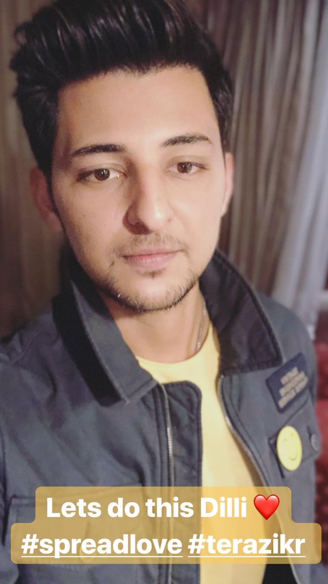 kiranbaraiyakb's tweet photo. All the best @DarshanRavalDZ ๐๐โคโค looking so cute ๐๐
#darshanravaldz #terazikr #taarivaato #torkotha #dilli
#spreadlove ๐ https://t.co/2PH5i1xOCo