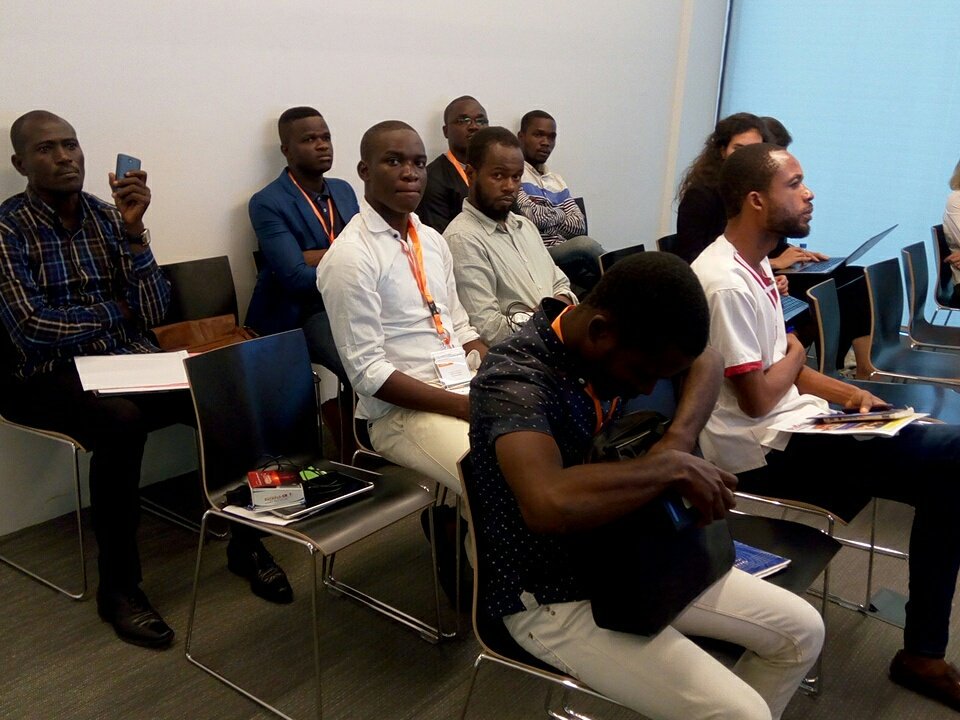 [Atelier - formation ] dans le cadre du " Land of African Business " Thème: " L'évolution de l'écosystème énergétique africain source d'opportunités " au @seenhotels , Abidjan. #innovation #LabAfrica17 #startups #Bancarisation