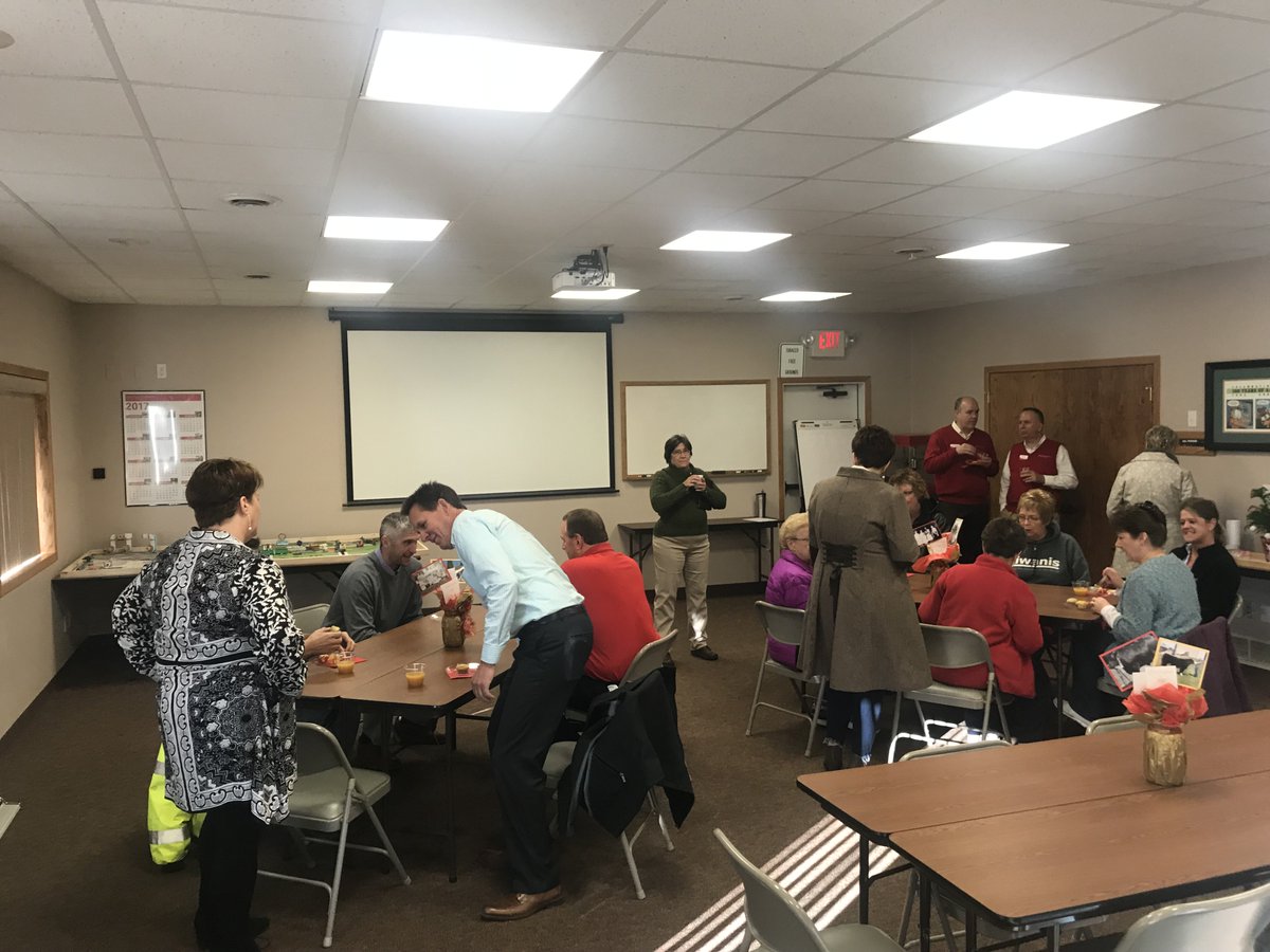 ISUExt_Greene's tweet photo. We hosted Chamber's Java &amp; Juice this morning. Opportunity to share our story with 40 business and community members. Thanks to all who stopped by! #JavaJuice #StrongIowa https://t.co/EC2ZYTmQAw