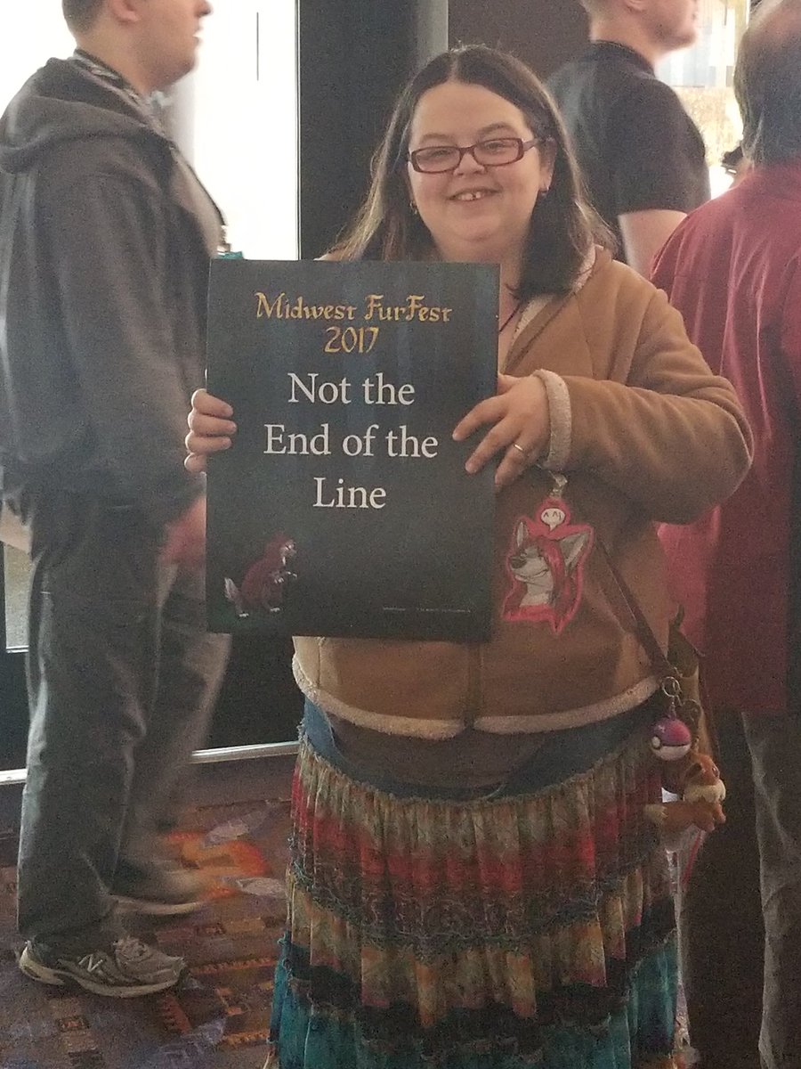 Arkwulff's tweet photo. It's a lie, the end you are looking for is in another line. #linecon2017 https://t.co/f2wjrlZrBI
