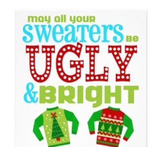 MTCUpwardBound's tweet photo. Will you participate in our 1st annual Ugly Sweater Contest tomorrow?! WE HOPE SO!😆
Can you out do the UB staff? 😏 We’ll see you tomorrow for our final Saturday Session of the fall semester and the End of the Year Celebration! https://t.co/HNOgcn8IE6