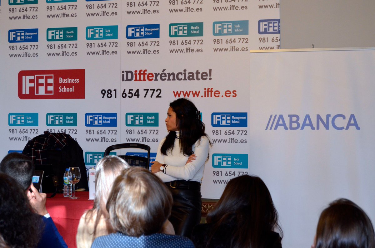 iffe_es's tweet photo. Enmarcado dentro del Programa IFFE #JobAndTalent, nuestros alumnos tuvieron hoy una sesión impartida por el Dpto. de Captación del Talento de @SomosABANCA sobre "Empowerment y Marca Personal". ¡Muchas a Paco Mateo y Diana Gómez por venir y compartir su conocimiento! #TalentoIFFE https://t.co/2q0B39FJoU