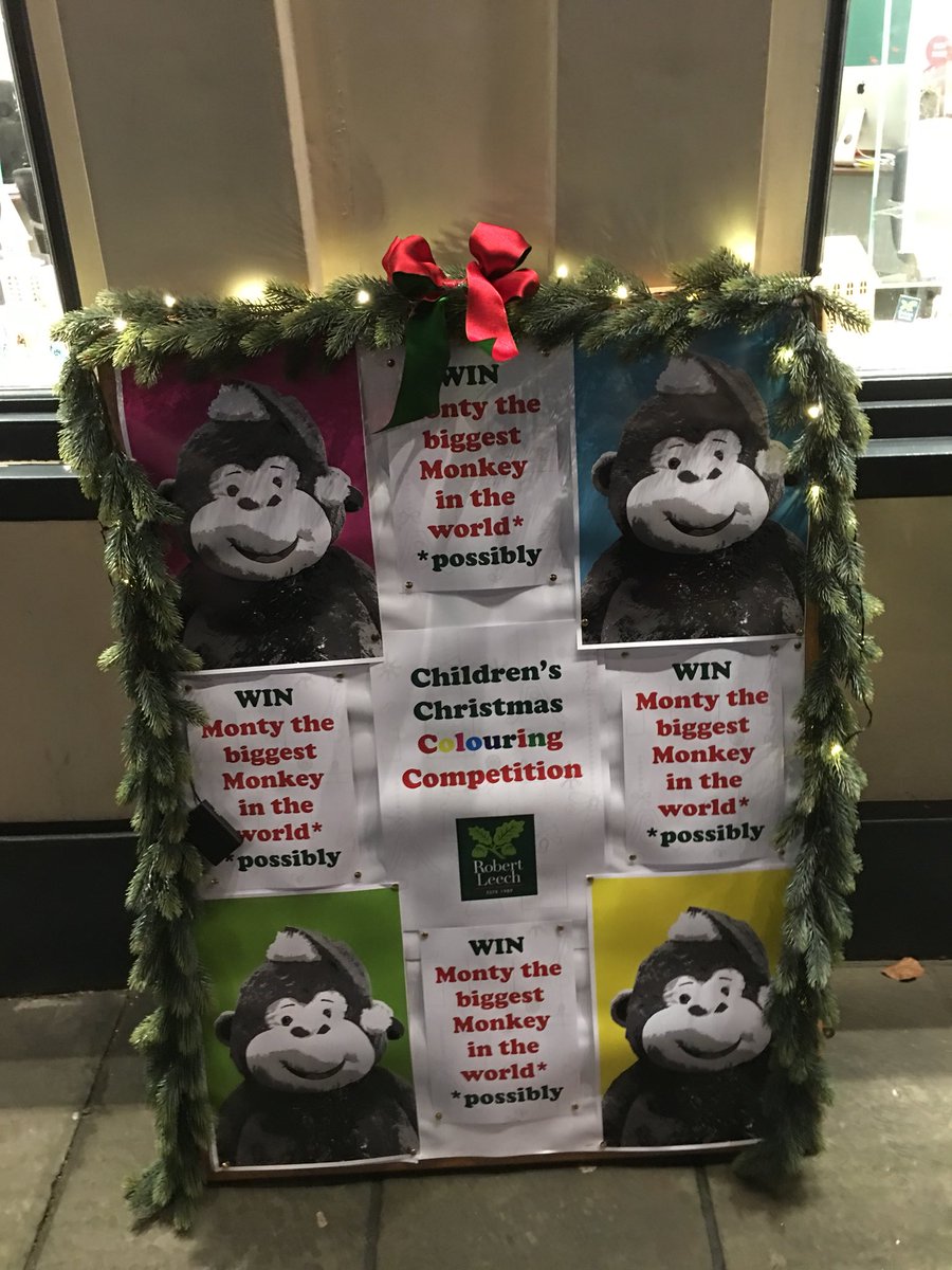 RobertLeechEA's tweet photo. It’s the #Reigate Christmas Fayre tomorrow! FREE colouring competition in our office to WIN Monty the Monkey - come &amp; join us for festive refreshments while your little ones get creative ... https://t.co/R7ok45oNB6