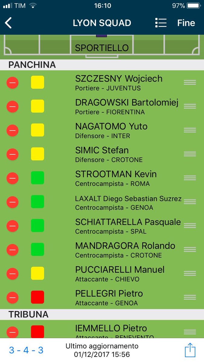 SimarcazzaniaFC's tweet photo. #formazioneufficiale @lyon_squad: #CAMBIO dell'ultim'ora per i Leoni, che mandano in campo #STROOTMAN al posto di #ALLAN. #MATCHDAY #Campionato #turno10 #SiMLyo #avantiTartuche #weareSimarcazzania #vincereteilTricolor #vabène🤙🏻 🐢💛💙 https://t.co/NWjaMWShYr