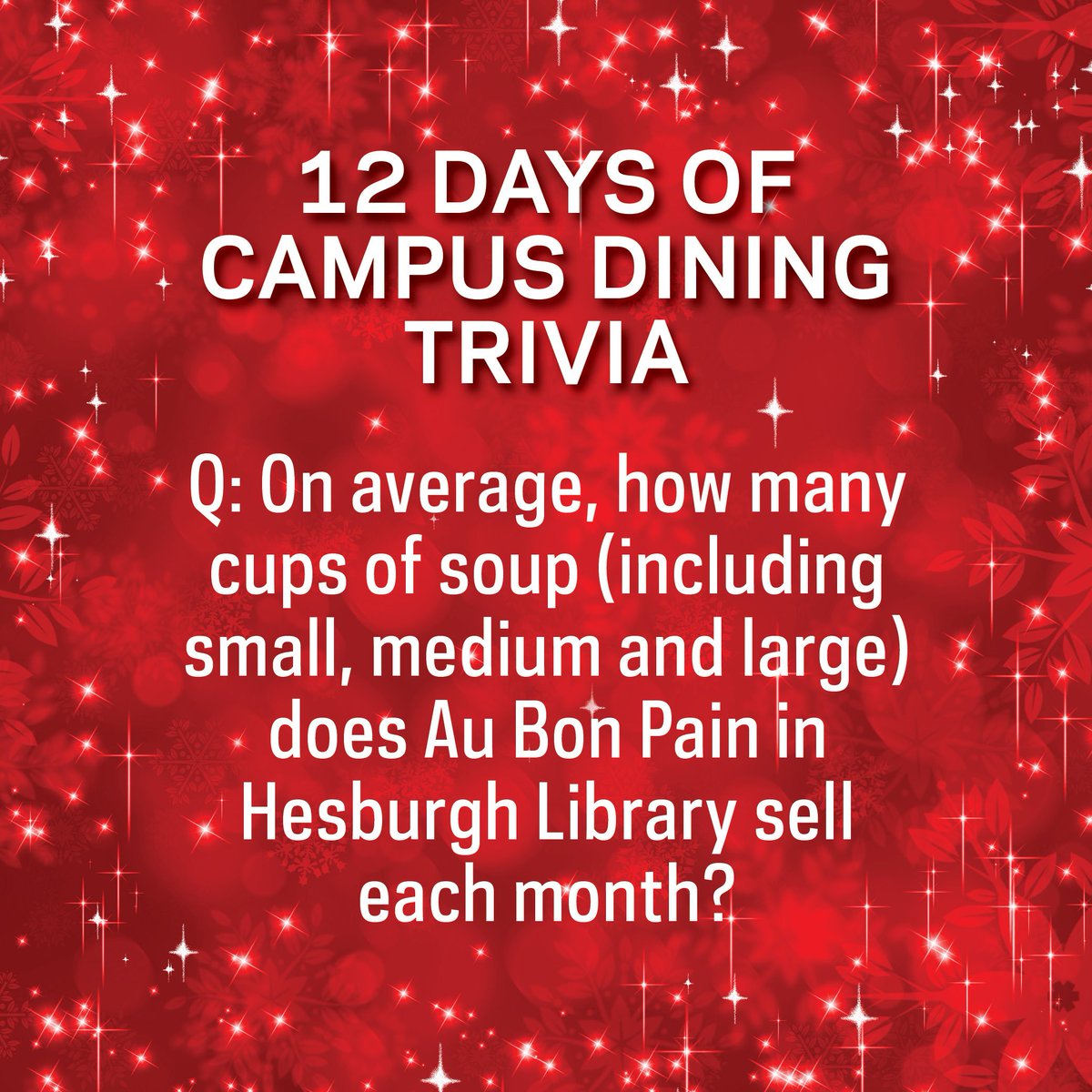 ABP_ND's tweet photo. Give us your best guess and we might give you 10 flex points... 🎄#12DaysofCDTrivia https://t.co/BpRR28HvH2