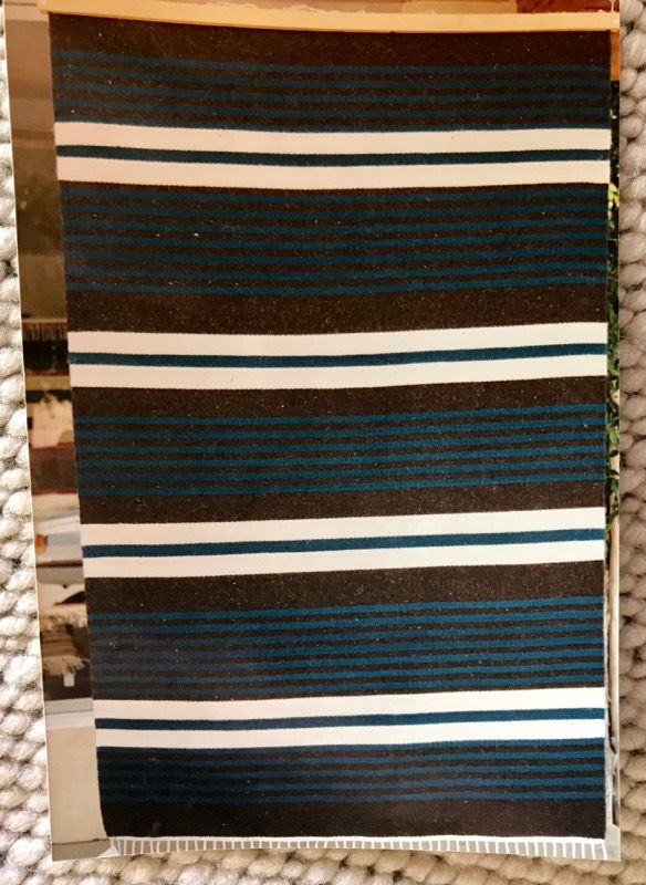 Your #DailyDoseofInspiration! Handwoven rug, Weaving Southwest Designs, hand-dyed wool. Visit our blog for more! buff.ly/2zOIwRT