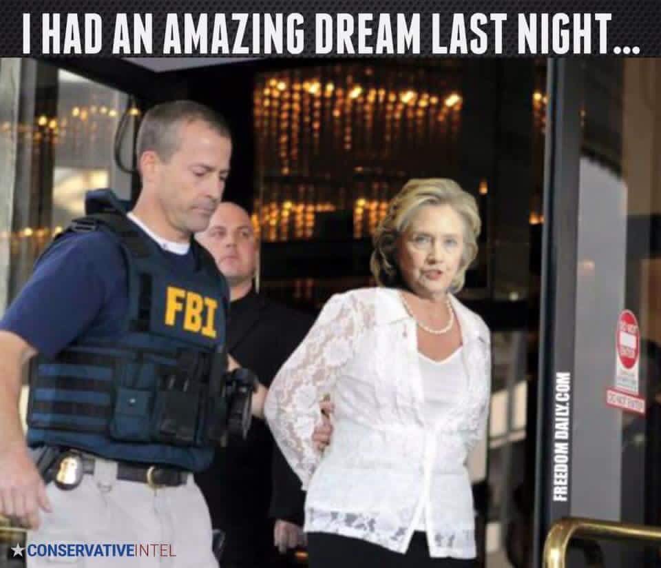 andersonDrLJA's tweet photo. #ProsecuteHillary!!!!
#IndictHillary
#HillaryNotExempt
#HillaryMustPay
#Hillary2Prison
#Clintons2Prison https://t.co/Q6S5nrKFSI