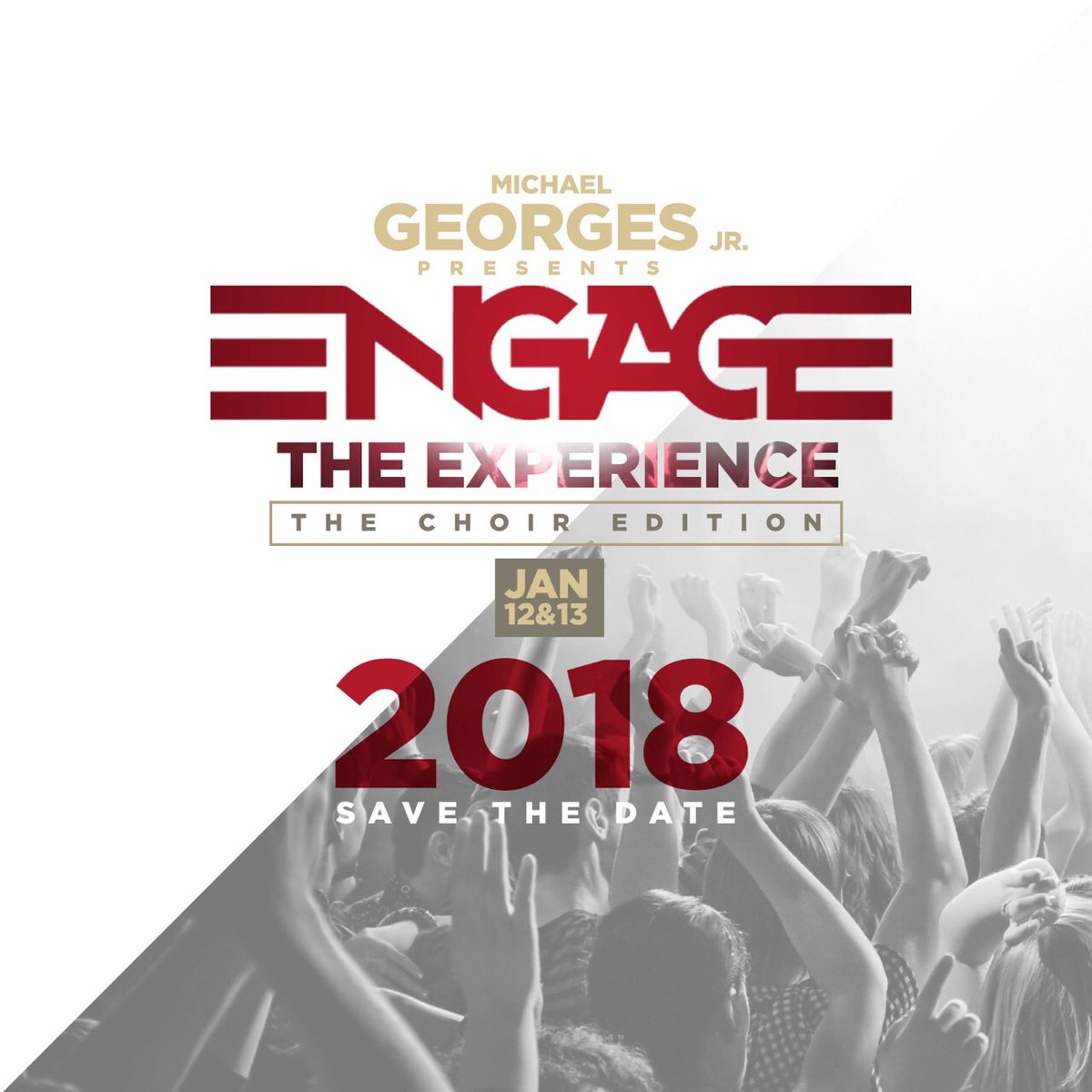 LucretiaCatlin's tweet photo. ENGAGE 2018!!!!
The Choir Edition!!!!
More information coming soon...
#share
#MichaelGeorgesJrPesents #iEngage
#iEngage2018 #iEngageChoirEdition
#EngageGod #iEngageNC
@generaln8ion @GeneralAG5 @propheticpromo @KamiKaize https://t.co/F8XZWvCLJa