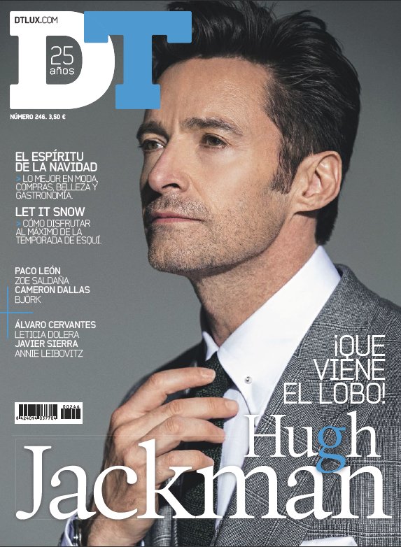 ¡Ya ha llegado el lobo al quiosco! Nuestro último número habla de nieve, el origen de los smileys, destilados y vinos para brindar estas fiestas, muchas ideas para regalar y regalarse y una fabulosa entrevista a #HughJackman, que estrena #ElGranShowman el 29 de diciembre.