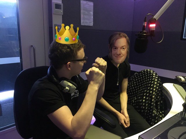 blastholeradio's tweet photo. THE TABLES HAVE TURNED AND THE PEASANT IS THE KING! Well done Tom, unlucky James May #JusticeForPeasantTom https://t.co/7vO9QZQwlc