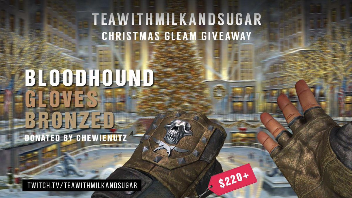 Tea__With__Milk's tweet image. 🎉Bloodhound Gloves Bronzed (FT) Giveaway🎉

🎄Rolling Christmas Eve🎄

💻Enter Via The Gleam Link --&amp;gt;
gleam.io/I1iXR/bloodhou…