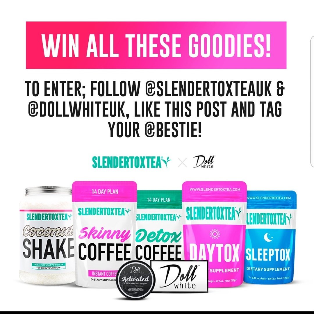 Slendertoxtea's tweet photo. Win win these goodies #Coffee #shake #teethwhitening #slendertoxtea https://t.co/rU4cgobULC