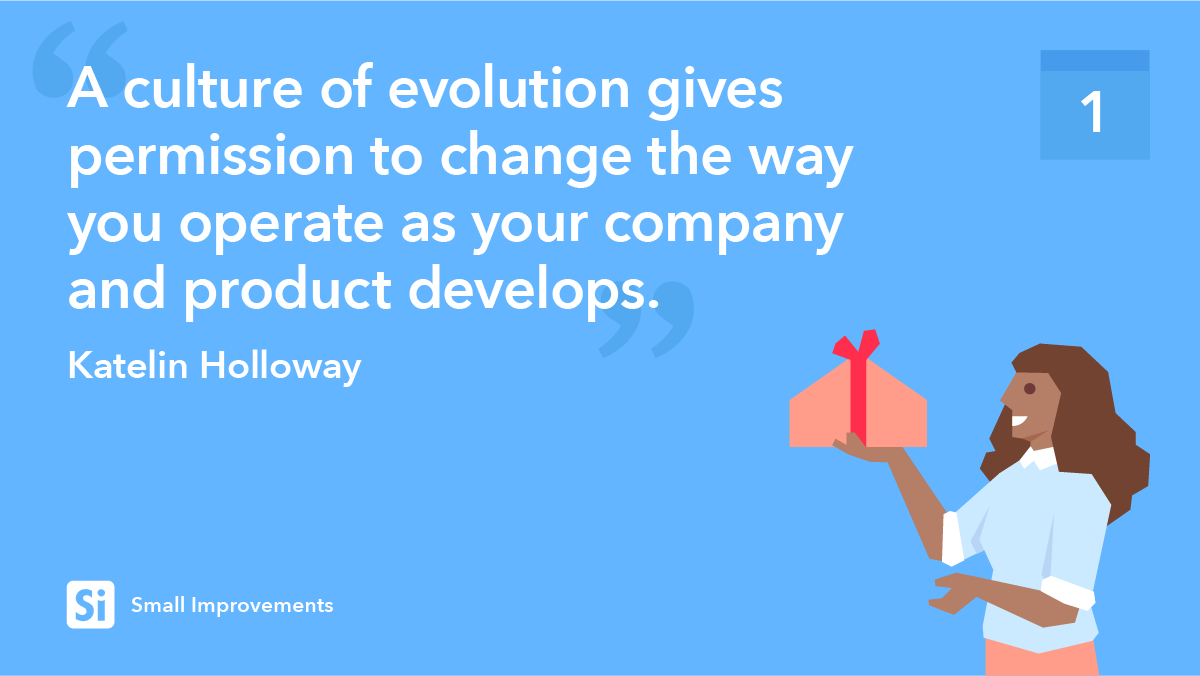 smallimprove's tweet photo. Day 1 of #InspiringDecember: In this interview, Katelin Holloway, VP of People & Culture @Reddit shares her journey to #HR and gives insights to Reddit's company culture. https://t.co/x35Ma0ehOa #companyculture @katelin_cruse @hrwaterfall https://t.co/0L5RePb8LX